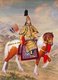 China: The Qianlong Emperor in Armor on Horseback, by Italian Jesuit Giuseppe Castiglione).