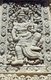 Cambodia: A bas-relief portraying a yaksha or guardian on the chedi of King Norodom, Royal Palace and Silver Pagoda, Phnom Penh