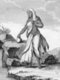 India: An Indian Widow (Pierre Sonnerat, 1782).