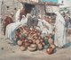 Morocco: A pottery shop in Tangiers c.1938.