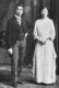 Japan: Emperor Hirohito and Empress Kojun. A photograph taken just after marriage, probably on 24 Jan, 1924..
