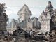 Indonesia: Ruins of Prambanan, Java, in 1852.